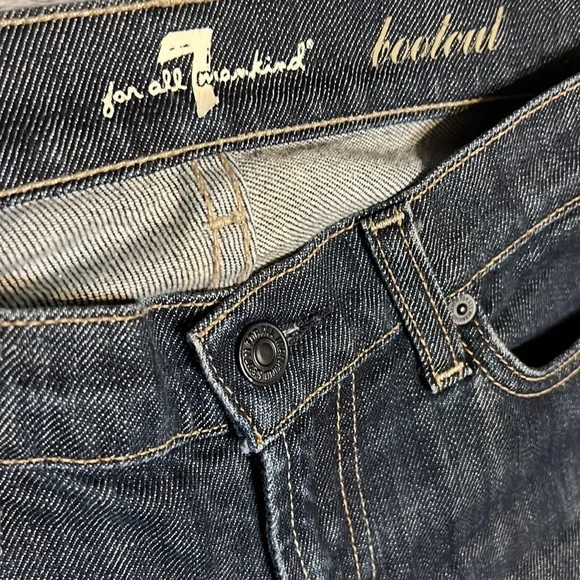 7 for all mankind boot cut Jen’s size 26 - Picture 5 of 6